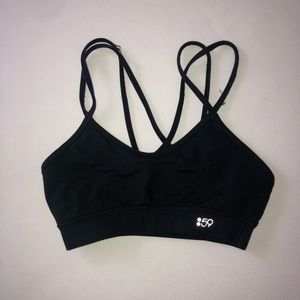 Splits59 Strappy Sports Bra w/mesh